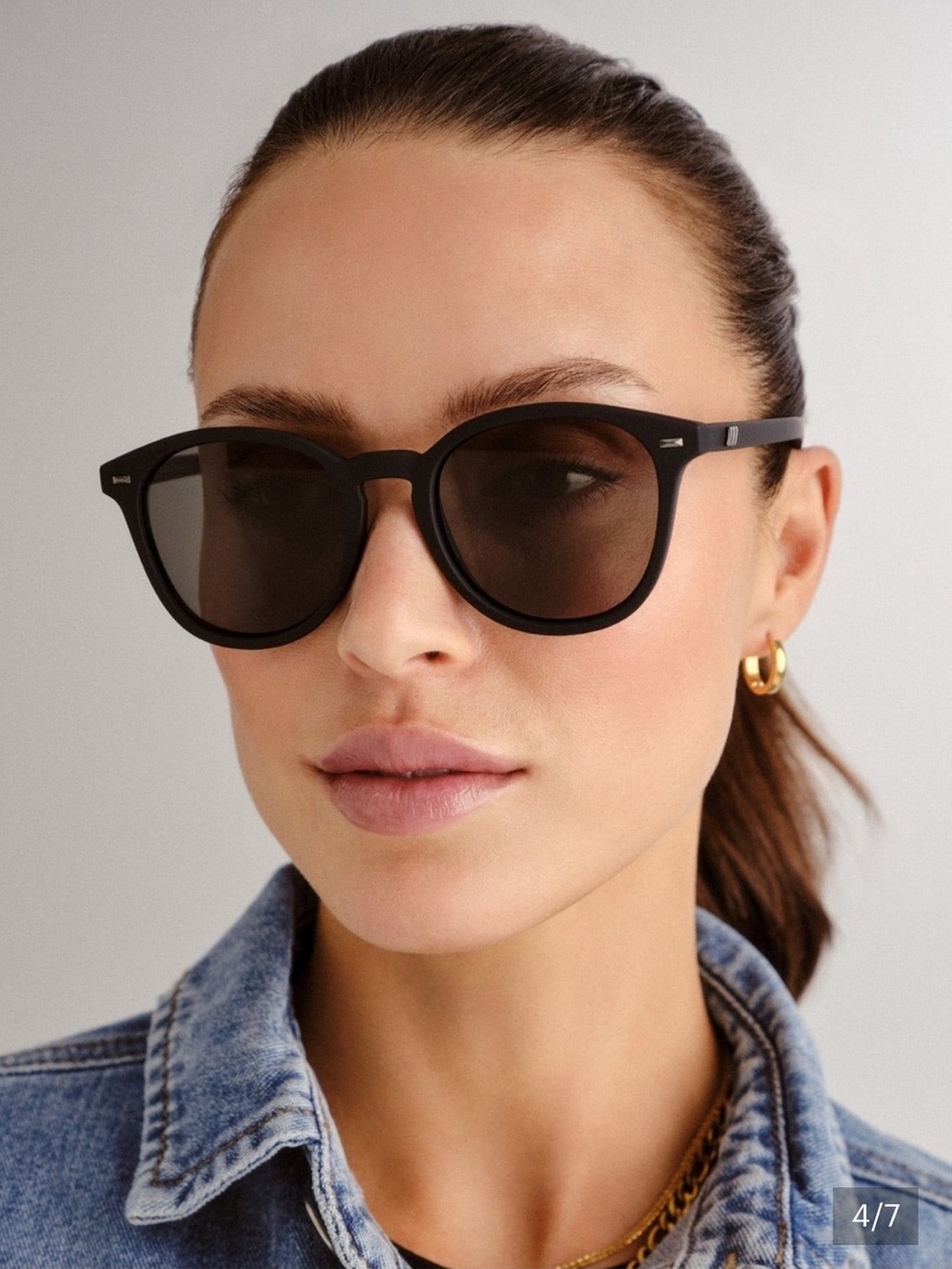 Le Specs Black Bandwagon Sunglasses